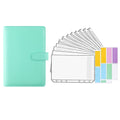 A6 Macaron Zipper Binder Pocket Organizer – Mini Notebook Planner