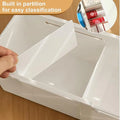 Expandable Drawer Organizer — Adjustable Storage Bins for Bathroom, Kitchen, Skincare & Office
