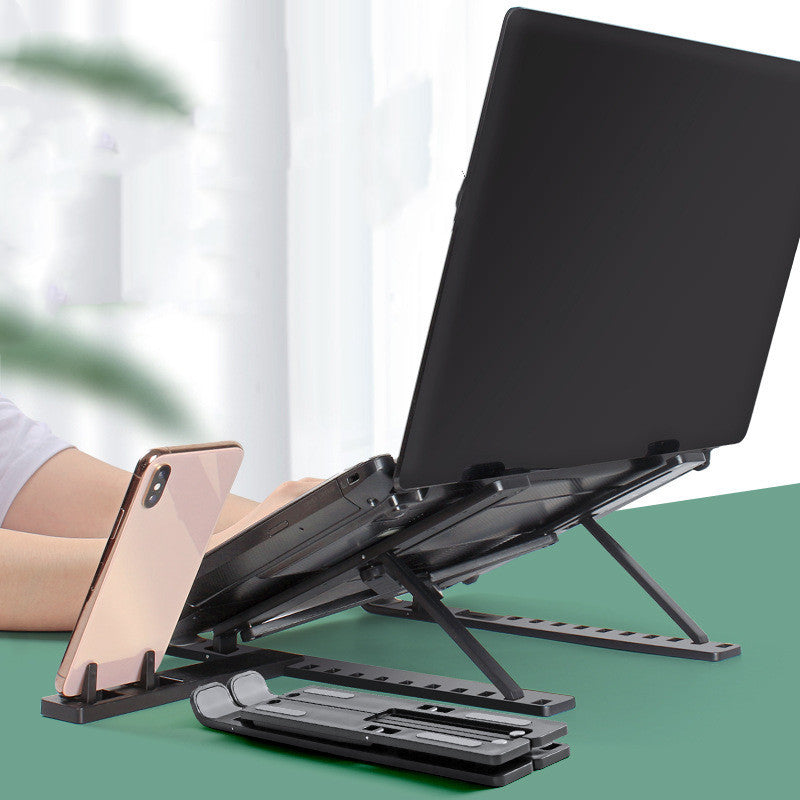Folding Laptop Stand — Portable, Lightweight & Backpack-Ready