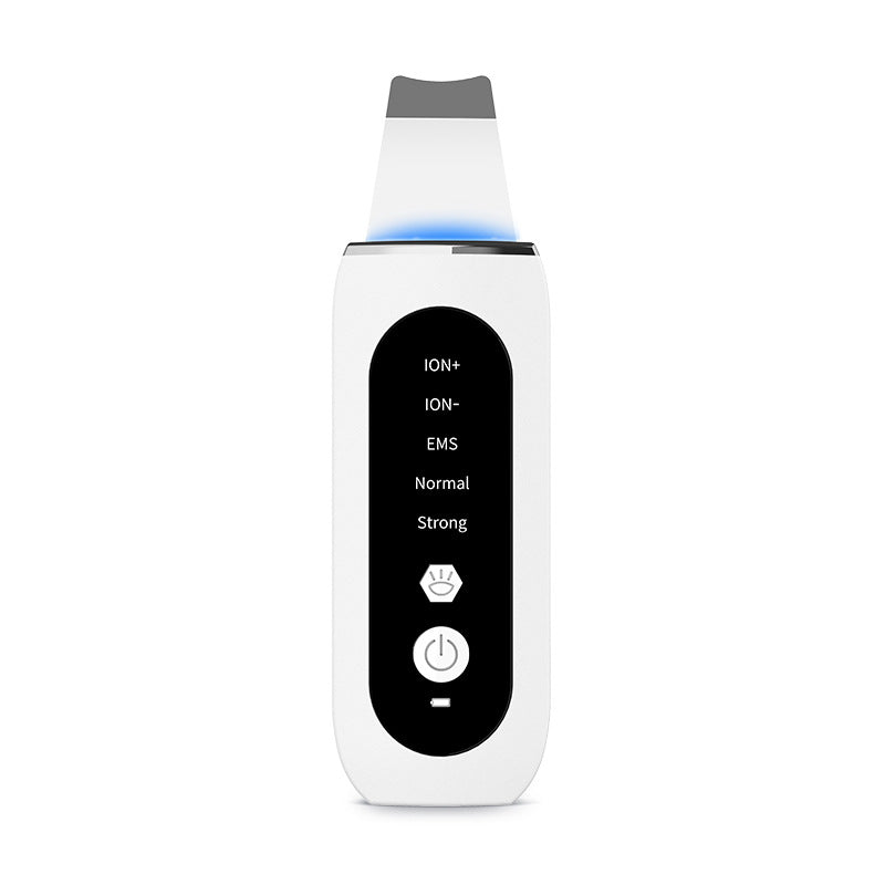 Ultrasonic Skin Scrubber & Blackhead Suction Tool – Pore Cleansing Facial Spatula