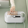 Cable Management Box — Hide Your Power Strip, Charger Bricks & Cords in One Tidy Organizer