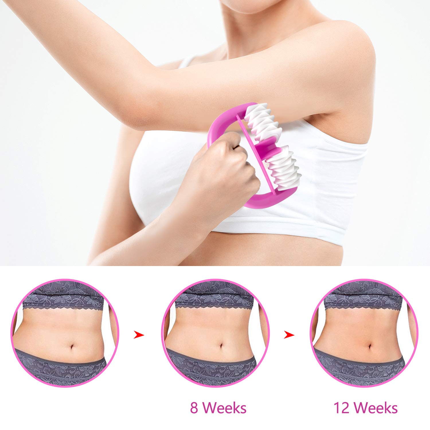 Silicone Cupping Massage Wheel Set – TikTok-Viral Facial Lifting Tool