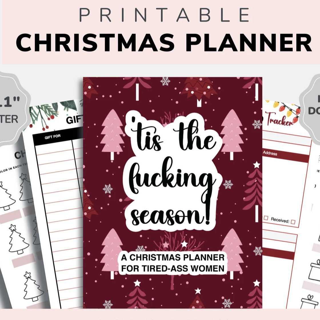To-Do Gift List Planner | Holiday Gift Tracker & Organizer